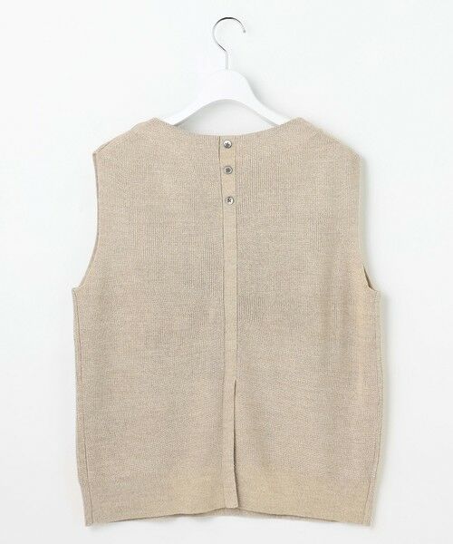 L size ONWARD(大きいサイズ) / エルサイズオンワード ベスト | DRALON MERINO ニット ベスト | 詳細10