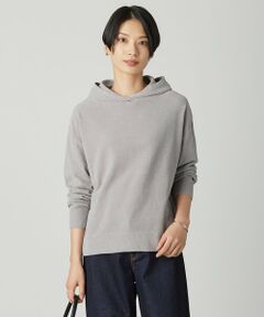 L size ONWARD(大きいサイズ) / エルサイズオンワード ニット・セーター | CHENILLE フーデッド ニット