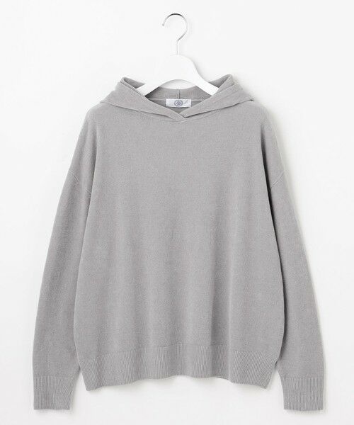 L size ONWARD(大きいサイズ) / エルサイズオンワード ニット・セーター | CHENILLE フーデッド ニット | 詳細3