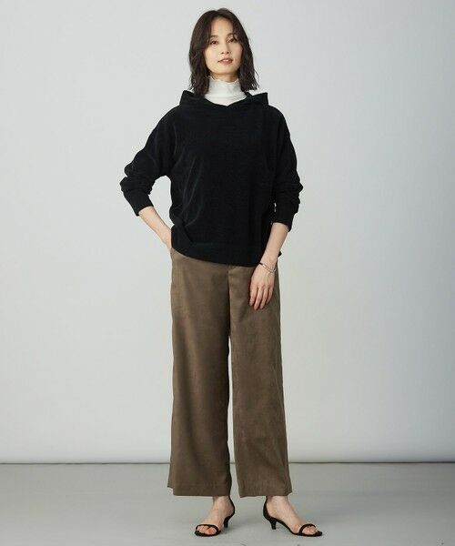 L size ONWARD(大きいサイズ) / エルサイズオンワード ニット・セーター | CHENILLE フーデッド ニット | 詳細4