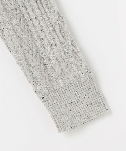 L size ONWARD(大きいサイズ) / エルサイズオンワード ニット・セーター | NEP クルーネック ケーブルニット | 詳細6