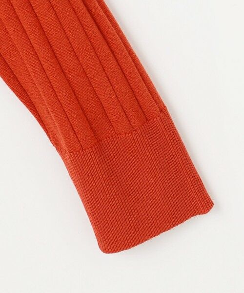 L size ONWARD(大きいサイズ) / エルサイズオンワード ニット・セーター | WORETED WOOL BLEND クルーネック ニット | 詳細6