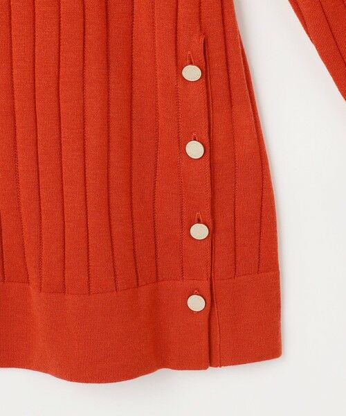 L size ONWARD(大きいサイズ) / エルサイズオンワード ニット・セーター | WORETED WOOL BLEND クルーネック ニット | 詳細7