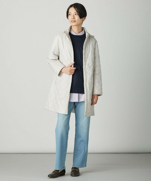 L size ONWARD(大きいサイズ) / エルサイズオンワード ニット・セーター | WORETED WOOL BLEND クルーネック ニット | 詳細19