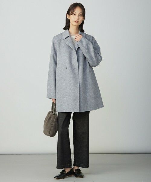 L size ONWARD(大きいサイズ) / エルサイズオンワード ニット・セーター | Wooly Stretch Plaid ニット | 詳細3