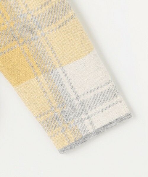 L size ONWARD(大きいサイズ) / エルサイズオンワード ニット・セーター | Wooly Stretch Plaid ニット | 詳細10
