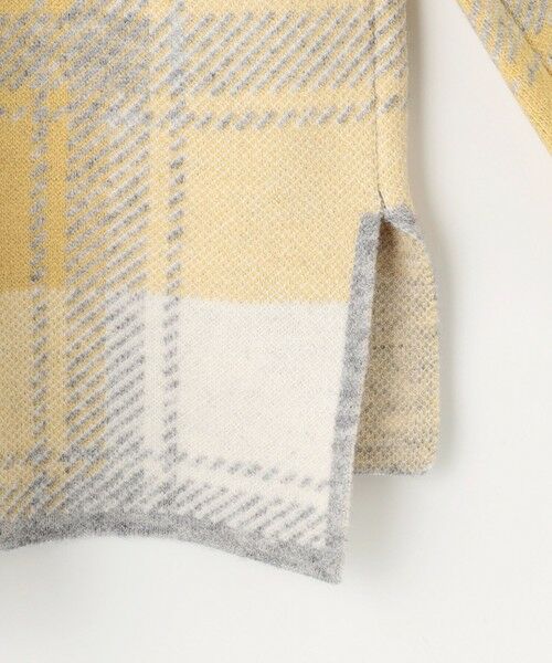 L size ONWARD(大きいサイズ) / エルサイズオンワード ニット・セーター | Wooly Stretch Plaid ニット | 詳細12