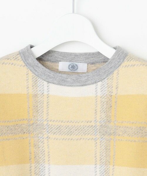 L size ONWARD(大きいサイズ) / エルサイズオンワード ニット・セーター | Wooly Stretch Plaid ニット | 詳細9