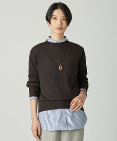 L size ONWARD(大きいサイズ) / エルサイズオンワード ニット・セーター | SOFT TOUCH WOOL 立ち襟 ニット