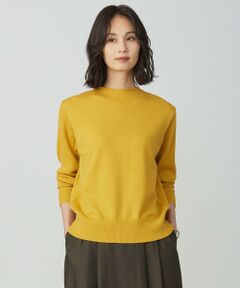 L size ONWARD(大きいサイズ) / エルサイズオンワード ニット・セーター | SOFT TOUCH WOOL 立ち襟 ニット