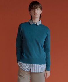 L size ONWARD(大きいサイズ) / エルサイズオンワード ニット・セーター | SOFT TOUCH WOOL 立ち襟 ニット