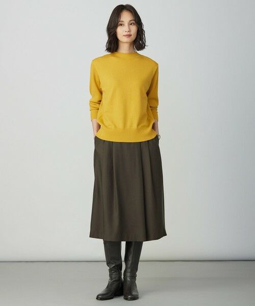 L size ONWARD(大きいサイズ) / エルサイズオンワード ニット・セーター | SOFT TOUCH WOOL 立ち襟 ニット | 詳細9