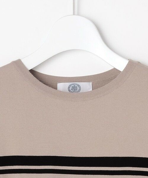 L size ONWARD(大きいサイズ) / エルサイズオンワード ニット・セーター | VIGODA ボーダー ニット | 詳細9