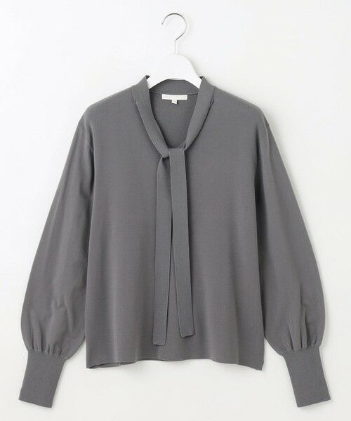 L size ONWARD(大きいサイズ) / エルサイズオンワード ニット・セーター | レーヨンストレッチブラウスライク ニット | 詳細4