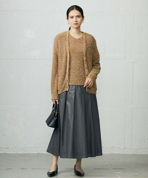 L size ONWARD(大きいサイズ) / エルサイズオンワード カーディガン・ボレロ | 【カタログ掲載】ラメファンシーツイード カーディガン | 詳細5
