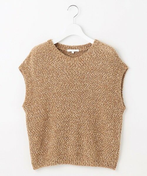 L size ONWARD(大きいサイズ) / エルサイズオンワード ベスト | 【カタログ掲載】ラメファンシーツイードニット ベスト | 詳細9