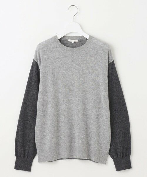L size ONWARD(大きいサイズ) / エルサイズオンワード ニット・セーター | 【カタログ掲載】ファインウールカシミヤクルーネック ニット | 詳細4