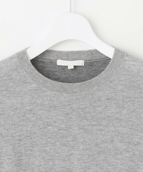 L size ONWARD(大きいサイズ) / エルサイズオンワード ニット・セーター | 【カタログ掲載】ファインウールカシミヤクルーネック ニット | 詳細6