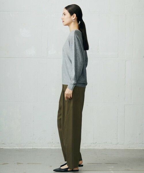 L size ONWARD(大きいサイズ) / エルサイズオンワード ニット・セーター | 【カタログ掲載】ファインウールカシミヤドルマンシルエット ニット | 詳細5