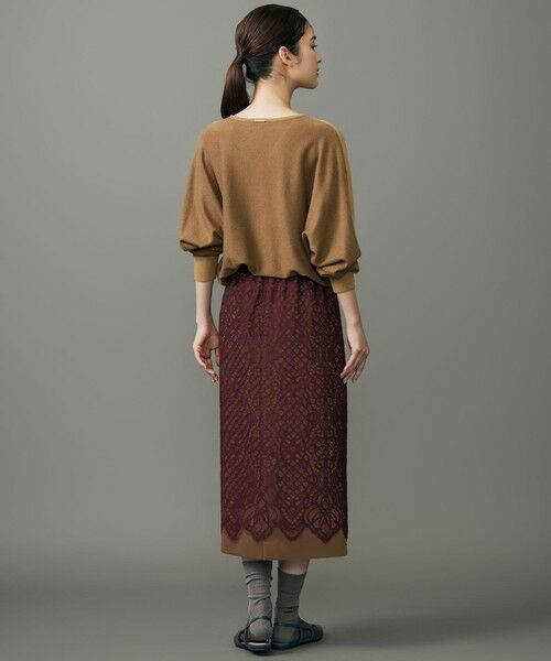 L size ONWARD(大きいサイズ) / エルサイズオンワード ニット・セーター | 【カタログ掲載】ファインウールカシミヤドルマンシルエット ニット | 詳細18