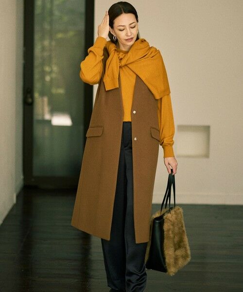 L size ONWARD(大きいサイズ) / エルサイズオンワード ニット・セーター | 【カタログ掲載】ファインウールカシミヤドルマンシルエット ニット | 詳細25