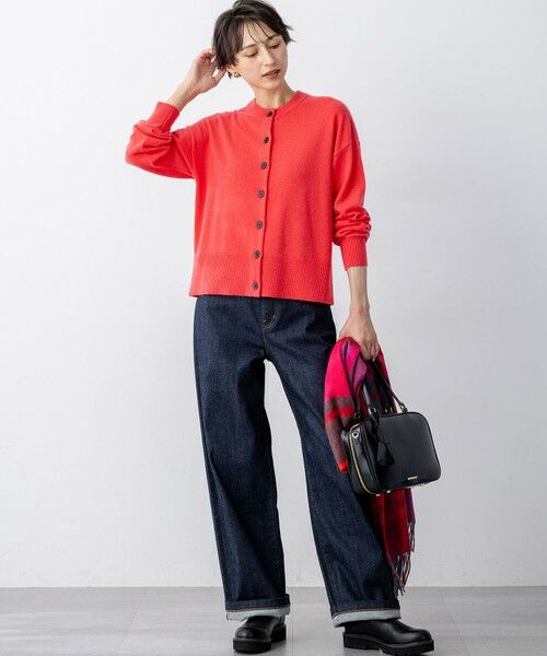 L size ONWARD(大きいサイズ) / エルサイズオンワード ニット・セーター | 【見上愛さん着用/STORY掲載】ピュアカシミヤ クルーネック カーディガン | 詳細5