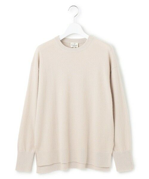 L size ONWARD(大きいサイズ) / エルサイズオンワード ニット・セーター | 【見上愛さん着用/Oggi・STORY掲載】ピュアカシミヤ クルーネック ニット | 詳細4