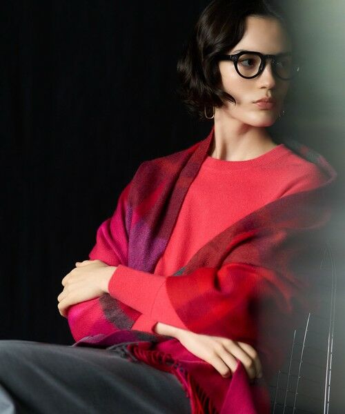 L size ONWARD(大きいサイズ) / エルサイズオンワード ニット・セーター | 【見上愛さん着用/Oggi・STORY掲載】ピュアカシミヤ クルーネック ニット | 詳細11