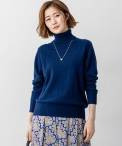 L size ONWARD(大きいサイズ) / エルサイズオンワード ニット・セーター | 【滝沢眞規子さん着用/Oggi掲載/洗える】ピュアカシミヤ タートルネック ニット