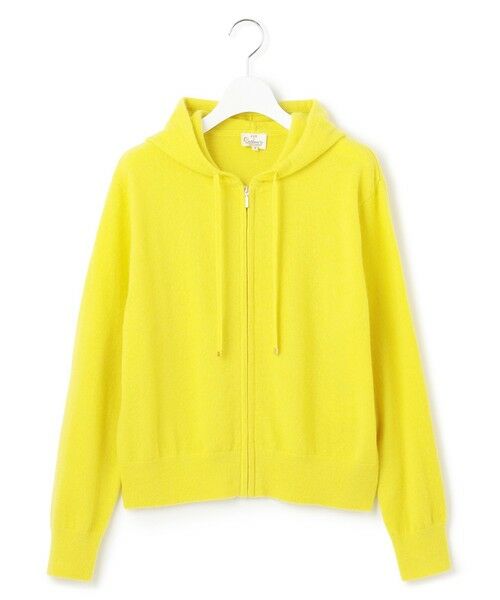 L size ONWARD(大きいサイズ) / エルサイズオンワード パーカー | 【見上愛さん着用/洗える】ピュアカシミヤ ジップアップ ニット パーカー | 詳細14