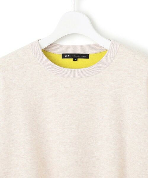 L size ONWARD(大きいサイズ) / エルサイズオンワード ニット・セーター | 【洗える】ダブルフェイス プルオーバー ニット | 詳細13