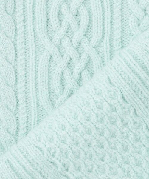 L size ONWARD(大きいサイズ) / エルサイズオンワード カーディガン・ボレロ | 【洗える】カシミヤブレンド ケーブルニットカーディガン | 詳細20