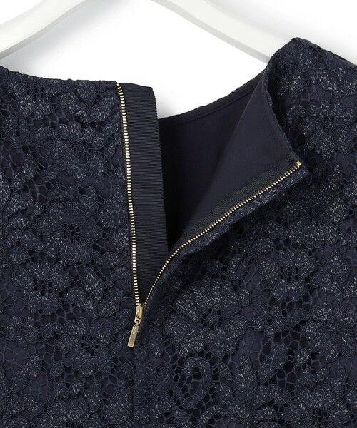 L size ONWARD(大きいサイズ) / エルサイズオンワード ドレス | 【APPLAUDIR】シャイニーフラワーレース ドレス | 詳細13