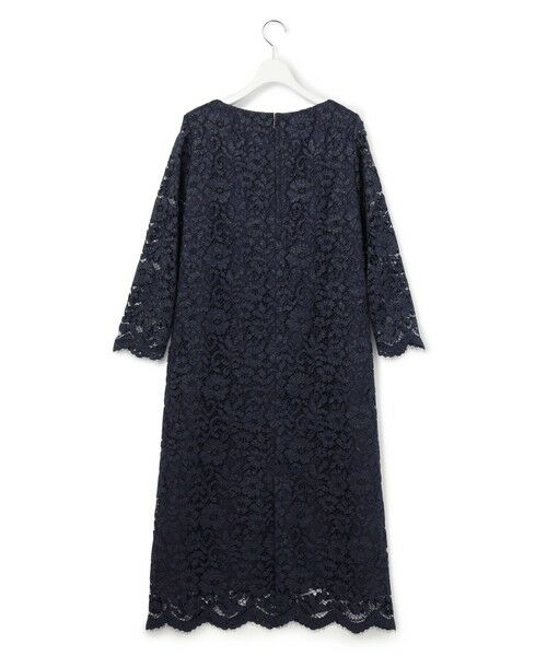 L size ONWARD(大きいサイズ) / エルサイズオンワード ドレス | 【APPLAUDIR】シャイニーフラワーレース ドレス | 詳細15