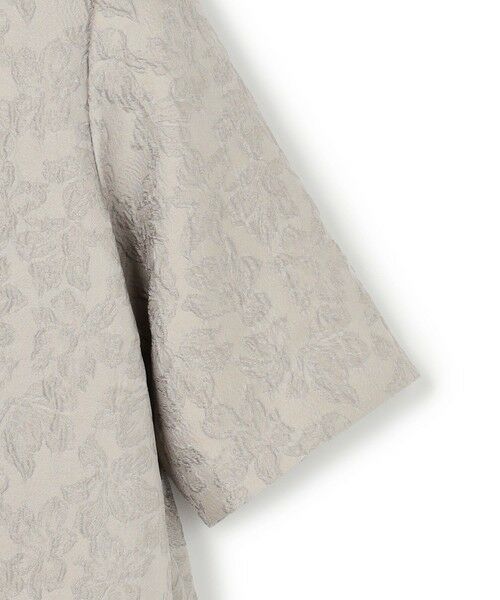 L size ONWARD(大きいサイズ) / エルサイズオンワード ドレス | 【APPLAUDIR】フラワージャカード ドレス | 詳細10