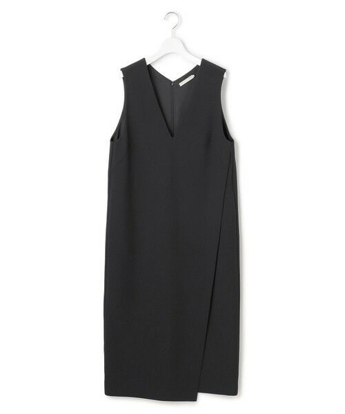 L size ONWARD(大きいサイズ) / エルサイズオンワード ロング・マキシ丈スカート | ウールライクストレッチ ジャンパースカート | 詳細9