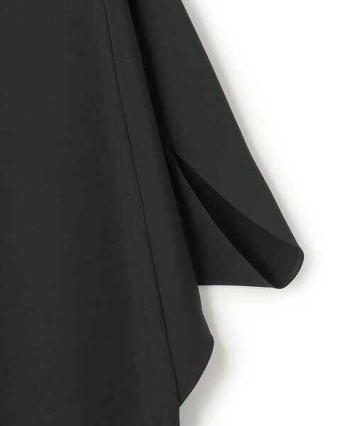 L size ONWARD(大きいサイズ) / エルサイズオンワード ロング・マキシ丈ワンピース | 【洗える】 ウールライクストレッチ ドルマンスリーブワンピース | 詳細13