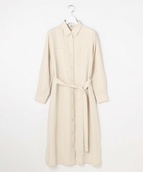 L size ONWARD(大きいサイズ) / エルサイズオンワード ロング・マキシ丈ワンピース | ピーチポプリン ワンピース | 詳細8