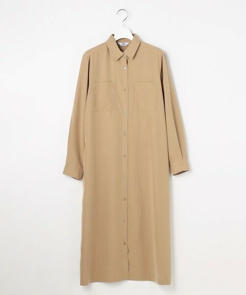 L size ONWARD(大きいサイズ) / エルサイズオンワード ロング・マキシ丈ワンピース | ピーチポプリン ワンピース | 詳細17