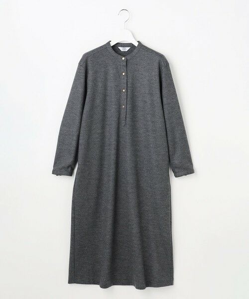 L size ONWARD(大きいサイズ) / エルサイズオンワード ミニ丈・ひざ丈ワンピース | ウールスムース ワンピース | 詳細10