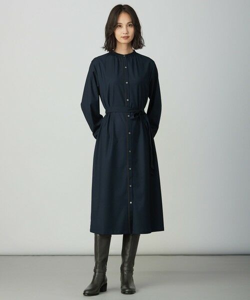 L size ONWARD(大きいサイズ) / エルサイズオンワード ドレス | ギャバストレッチ ワンピース | 詳細19