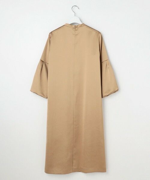 L size ONWARD(大きいサイズ) / エルサイズオンワード ロング・マキシ丈ワンピース | ノーブルサテン ワンピース | 詳細7