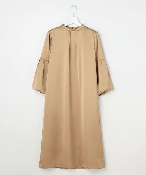 L size ONWARD(大きいサイズ) / エルサイズオンワード ロング・マキシ丈ワンピース | ノーブルサテン ワンピース | 詳細14