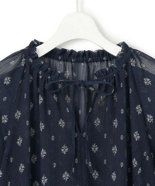 L size ONWARD(大きいサイズ) / エルサイズオンワード ロング・マキシ丈ワンピース | 【SLOW/一部店舗限定】クレープ フラワープリント ワンピース | 詳細4