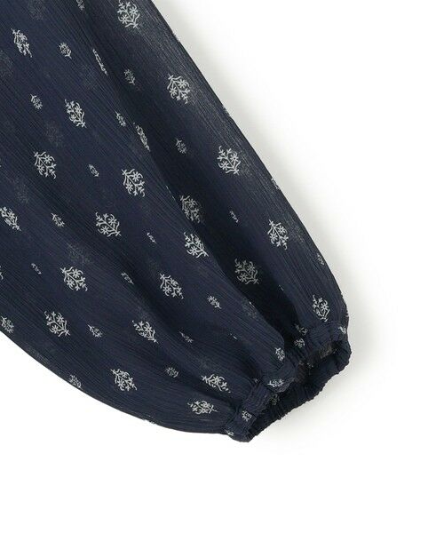 L size ONWARD(大きいサイズ) / エルサイズオンワード ロング・マキシ丈ワンピース | 【SLOW/一部店舗限定】クレープ フラワープリント ワンピース | 詳細5