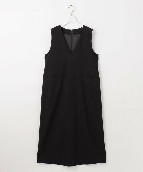 L size ONWARD(大きいサイズ) / エルサイズオンワード ロング・マキシ丈スカート | ビューティサーモ2WAYストレッチ ジャンパースカート | 詳細3