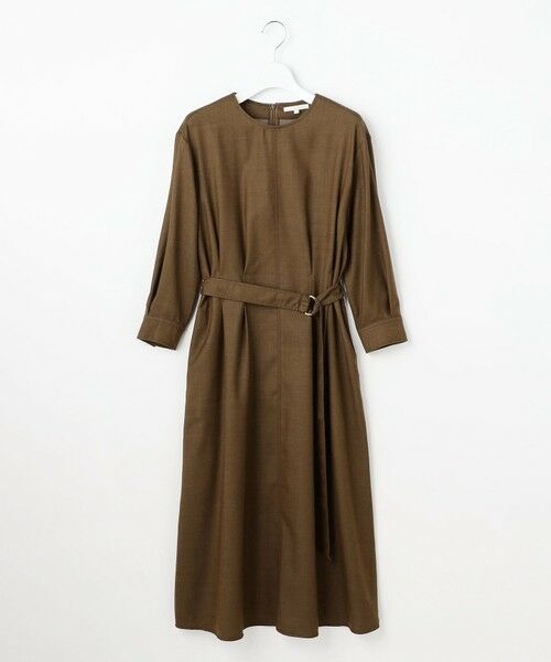 L size ONWARD(大きいサイズ) / エルサイズオンワード ロング・マキシ丈ワンピース | 【17号サイズまで展開】デニムライクツイル ワンピース | 詳細3