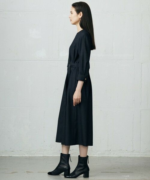 L size ONWARD(大きいサイズ) / エルサイズオンワード ロング・マキシ丈ワンピース | 【17号サイズまで展開】デニムライクツイル ワンピース | 詳細18