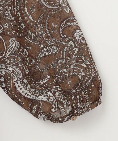 L size ONWARD(大きいサイズ) / エルサイズオンワード ロング・マキシ丈ワンピース | 【SHIHOさん着用】ペイズリープリント ワンピース | 詳細11