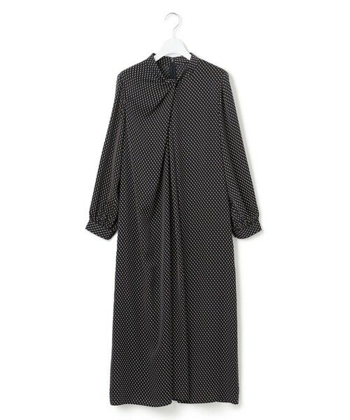 L size ONWARD(大きいサイズ) / エルサイズオンワード ロング・マキシ丈ワンピース | 【洗える】グラデーションドットプリント ワンピース | 詳細12